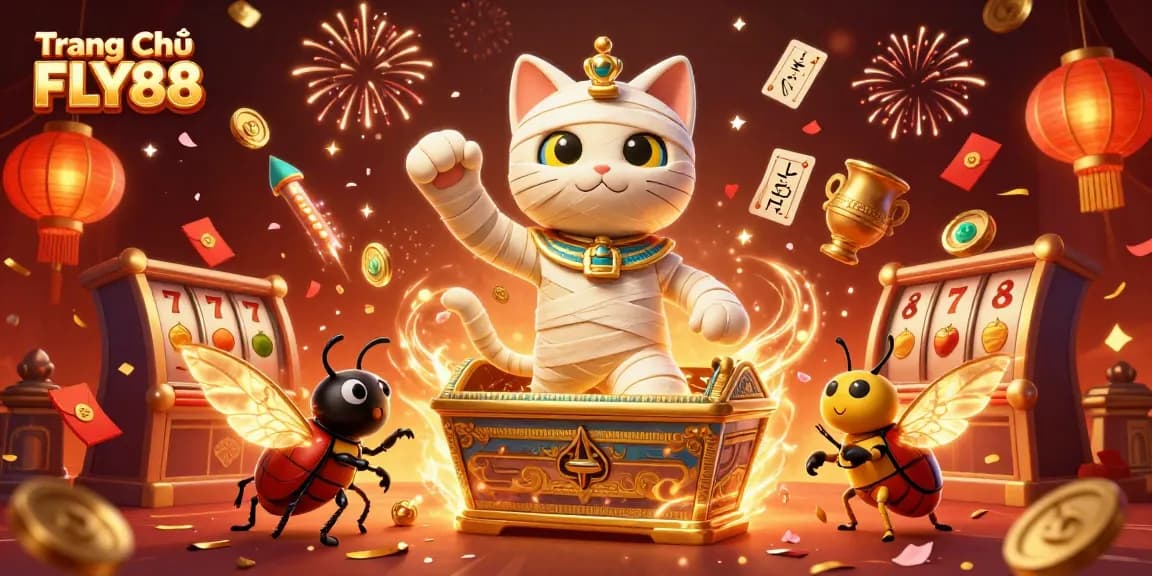 Playing the latest games at Trang Chủ FLY88 with a vibrant casino atmosphere and exciting promotions.