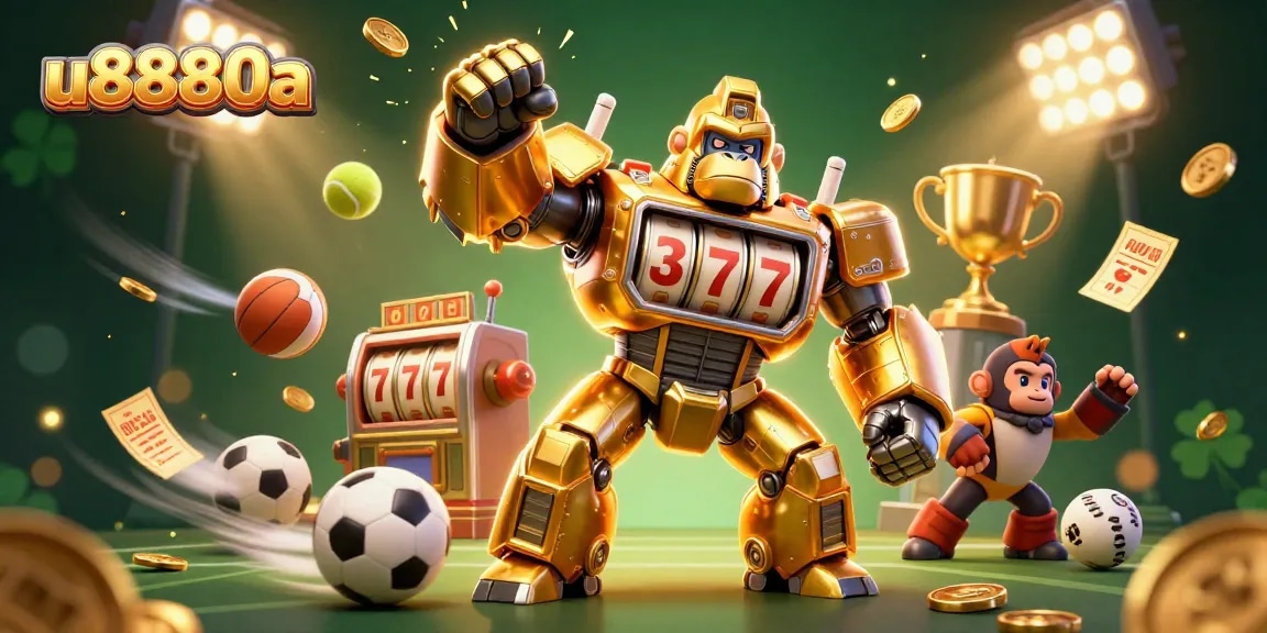 Engage in thrilling gameplay at u8880a with exciting sports elements and dynamic casino visuals.