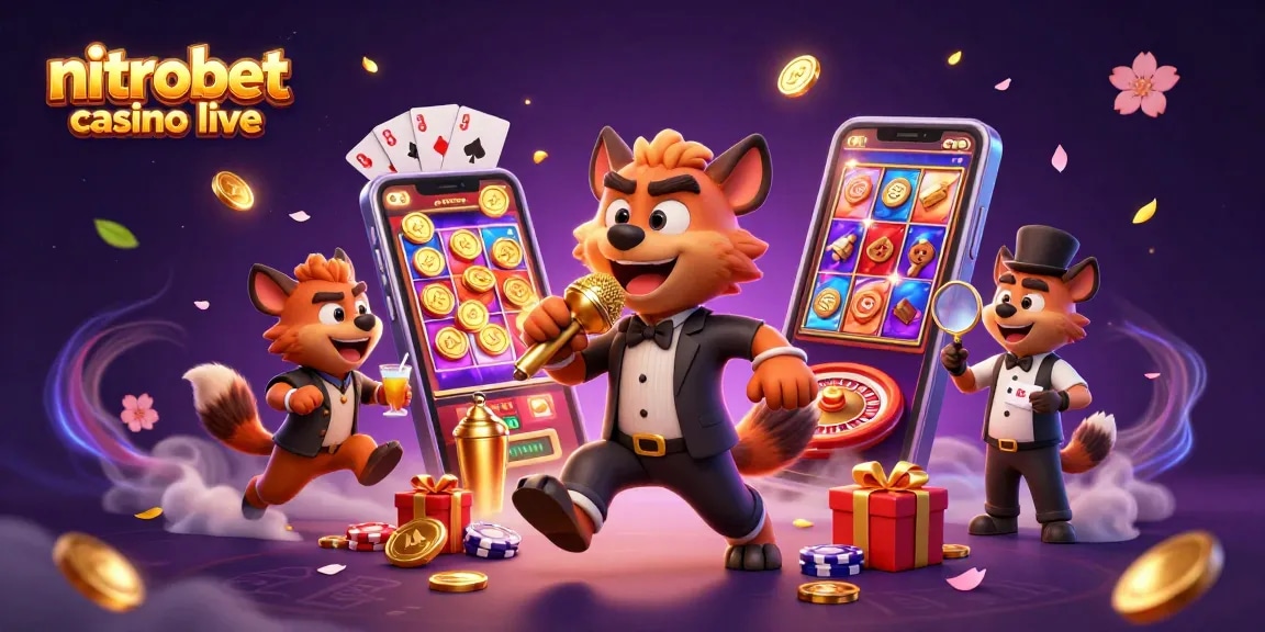 Gioca al nitrobet casino live con croupier reali e un'esperienza immersiva in streaming.